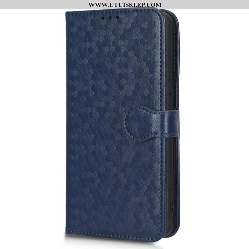 Etui Folio do Google Pixel 7 Pro z Łańcuch Stylizowany Efekt Skóry W Stylu Vintage